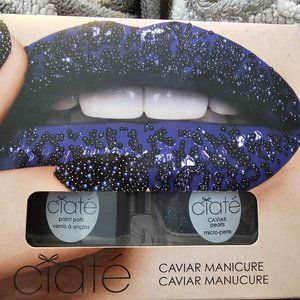 CIATE CAVIAR MANICURE.   COLOR - NAVY BLUE/BLACK  SLIGHTLY USED